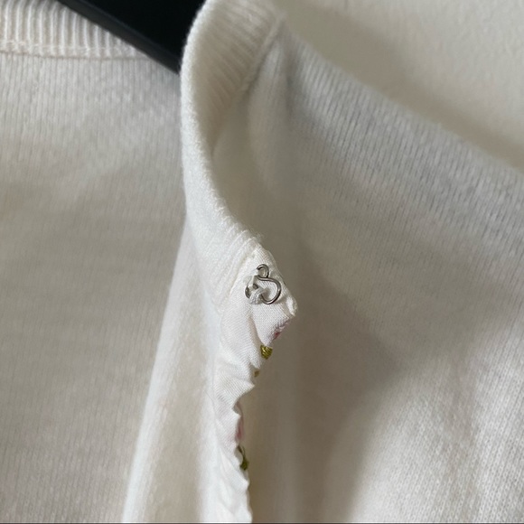 Vintage Floral Embroidered Cardigan - Picture 2 of 5